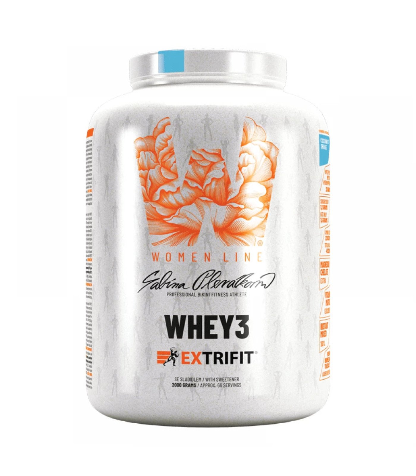 EXTRIFIT Whey3 Woman Line - 2000 гр